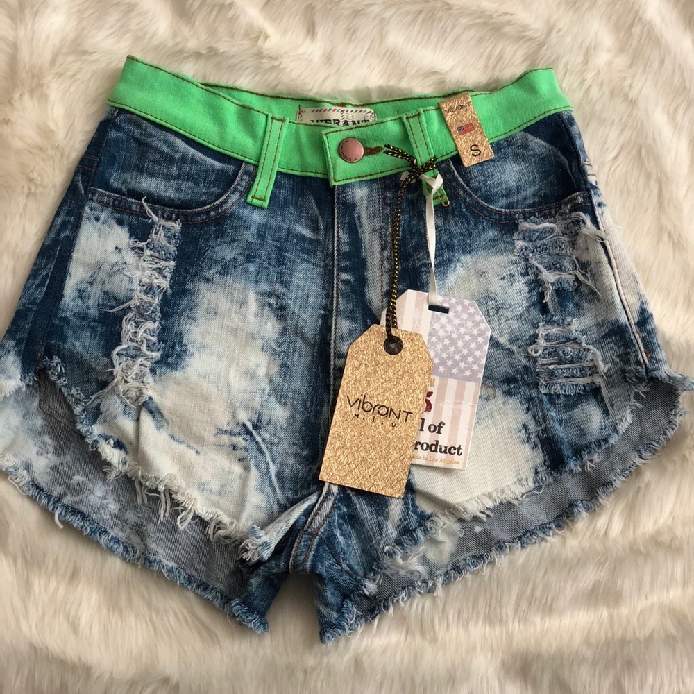 ACID WASH SHORTS BUNDLE SHORTS - Picture 7 of 8